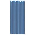 vidaXL Voile Záclony s priechodkami 2 ks Royal Blue