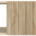 vidaXL Konferenčný stolík Dub sonoma 90 x 50 x 40 cm Kompozitné drevo
