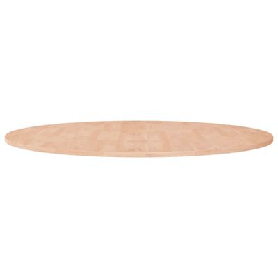 vidaXL Okrúhla stolová doska Ø90x1,5 cm neošetrený dubový masív