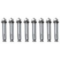 vidaXL Parkovacie bloky 2 ks gumené 49x15x9 cm