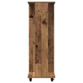 vidaXL Šatná skriňa Staré drevo 102 x 38 x 110 cm Kompozitné drevo