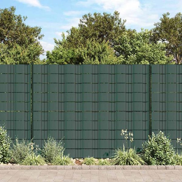 vidaXL Záhradná tieniaca sieť, PVC 70x0,19 m, zelená