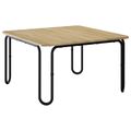 vidaXL Konferenčný stolík Dub sonoma 100 x 100 x 45 cm