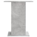 vidaXL Stojan na akvárium, betónovo-sivý, 60,5x36x72,5 cm, z technického dreva