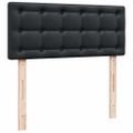 vidaXL Osmanský rám postele s matracom čierna 120x200 cm umelá koža