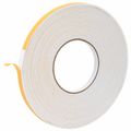 vidaXL Samolepiaca penová páska 5 ks Biela 10mm x 10m CR Pena