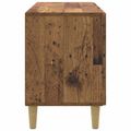 vidaXL TV skrinka 99 x 34,5 x 50 cm Staré drevo Kompozitné drevo