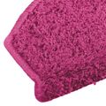 vidaXL Samolepiace schodové rohože 15 ks 80 x 24,5 x 3,5 cm Ružová