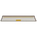 vidaXL Samolepiace schodové rohože 15 ks 65 x 21 x 4 cm Non-Slip Hnedá