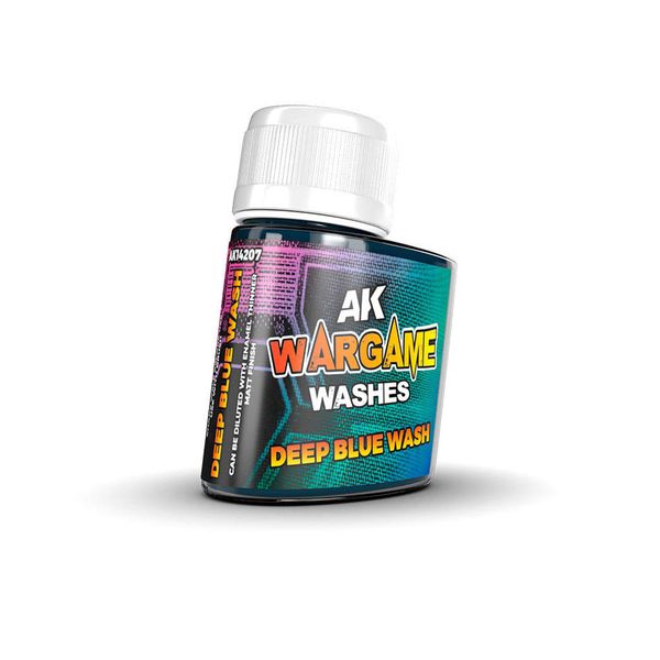 AK Interactive: Wargame Series - Deep Blue Wash