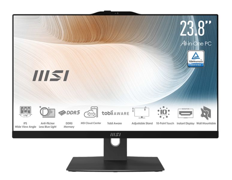 MSI Modern/AM242TP/23,8''/FHD/T/5-120U/16GB/512GB/Intel int/W11H/Čierna/3R