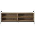 vidaXL TV skrinka 140 x 39,5 x 50 cm Dub artisan Kompozitné drevo