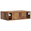 vidaXL Nástenný bočný stôl 87,5 x 34,5 x 17 cm Kompozitné drevo