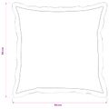 vidaXL Poťah na podložku 2 ks HOUTEN Krémová 50 x 50 cm Bouclé