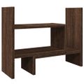 vidaXL Organizér na stôl, hnedý dub 38,5x17x39 cm, kompozitné drevo