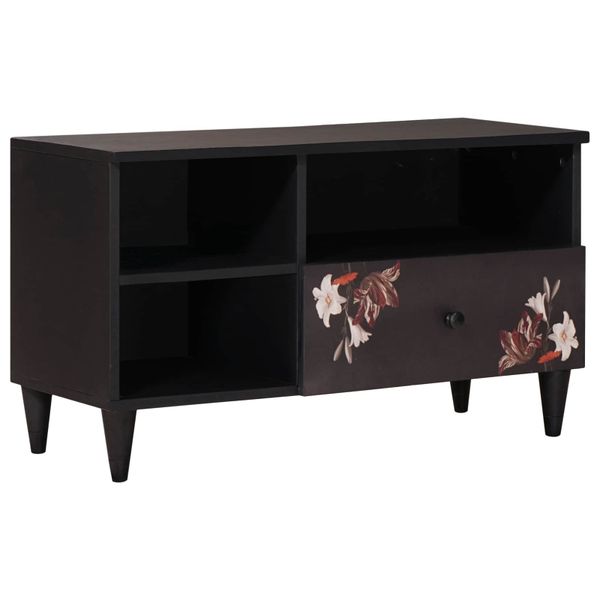vidaXL Úložné skrine Viacfarebný 80 x 33,5 x 46 cm Masívne mango drevo