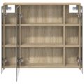 vidaXL Kúpeľňová zrkadlová skrinka Sonoma dub 73,5 x 16 x 62,5 cm