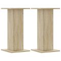 vidaXL Stojany na reproduktor 2ks dub sonoma 30x30x60 cm kompoz. drevo