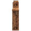 vidaXL Nástenné police 2 ks staré drevo 50x12x50 cm kompozitné drevo