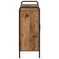 vidaXL Servírovacia skriňa Staré drevo 97 x 33 x 81 cm
