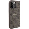 Puzdro Guess pre iPhone 13 Pro Max 6,7" GUHMP13XG4GFRW hnedá HC MAGSAFE PU 4G RING CLASSIC LOGO