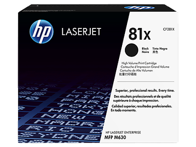 HP 81X tlačová kazeta čierna veľká, CF281X