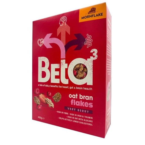 Zdravé ovsené vločky Very Berry Heart - Mornflake, 10 x 400 g