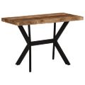 vidaXL Jedálenský stôl 110x55x75 cm masívne mangovníkové drevo