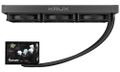 Krux vodní chladič CPU HydroArc 360 / 3x120mm ARGB / customizovaný LCD / černý AiO vodní chlazení, 360mm radiátor, 6,8" IPS displej 120Hz, 3× 120mm PWM ARGB ventilátory, AM5/AM4/LGA1851/1700, cerná