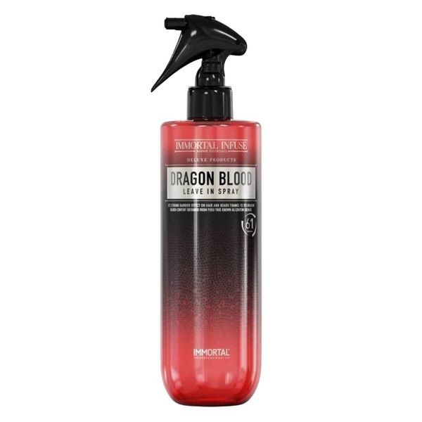 Bezoplachový sprej na vlasy IMMORTAL Infuse Dragon blood Leave in spray 500 ml