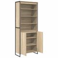 vidaXL Vysoké skrinky Sonoma 79 x 36 x 200 cm Kompozitné drevo