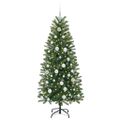 vidaXL Umelý vianočný stromček Zelená 150 cm PE a PVC