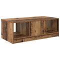 vidaXL Konferenčný stolík Staré drevo 102 x 50 x 36cm Kompozitné drevo