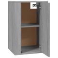 vidaXL Nástenné TV skrinky 2 ks sivé sonoma 40x34,5x60 cm