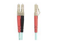 Startech 25m (82ft) LC/UPC to LC/UPC OM4 Multimode Fiber Optic Cable, 50/125µm LOMMF/VCSEL Zipcord Fiber, 100G Networks, Low Insertion Loss, LSZH Fiber Patch Cord - Patch kábel - LC/UPC multi-mode (M) do LC/UPC multi-mode (M) - 25 m - optické vlákno - duplex - 50/125 mikrón - OM4 - neobsahuje halogén, až 100 Gbps rýchlosť prenosu dát - vodová - rôzne farby