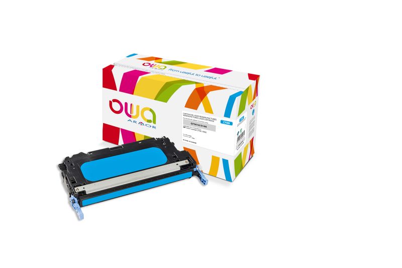 OWA Armor toner kompatibilný s HP Q7561A, 3500st, modrá/cyan
