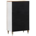 vidaXL Highboard 60x33,5x100 cm Masívne drevo Mango