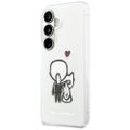 Karl Lagerfeld puzdro IML Karl&Choupette MagSafe pre Samsung Galaxy S26 transparentné