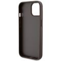 Puzdro Guess pre iPhone 15 Plus 6,7" GUHCP15MP4TDSCPW hnedé tvrdé puzdro Crossbody 4G Metal Logo