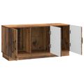 vidaXL TV skrinka Staré drevo 99 x 34,5 x 47 cm Kompozitné drevo