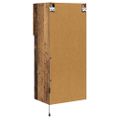 vidaXL Nástenný TV kabinet 40,5 x 30 x 90 cm Staré drevo