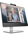 HP E24mv G4 23,8" 250/1000:1/DP/HDMI/VGA/CAM/2x2w LED monitor, 23,8", IPS, 1920x1080, 16:9, 1000:1, 5ms, 250cd/m2, DisplayPort, HDMI, VGA, 4x USB, Pivot, repro, cerno-stríbrný
