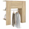 vidaXL Skrinka do chodby dub sonoma 97,5x37x99 cm spracované drevo