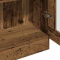 vidaXL Vysoká skrinka staré drevo 82,5x30,5x150 cm kompozitné drevo