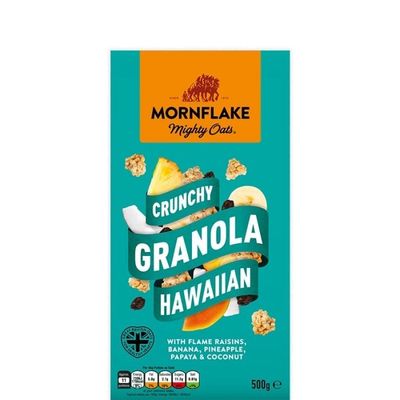 Chrumkavá Granola Hawaiian 500 g - Mornflake, 12 x 500 g