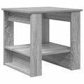 vidaXL Konferenčný stolík Sivý Sonoma 51 x 50 x 50 cm Kompozitné drevo