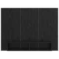 vidaXL Zostava TV skriniek 120 x 23,5 x 90 cm Čierny dub