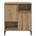 vidaXL Servírovacia skriňa Remeselný dub 60 x 35 x 70 cm