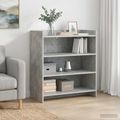 vidaXL Servírovacia skriňa Betónovo sivá 75 x 36 x 80 cm