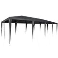 vidaXL Párty stan Antracit 800 x 400 x 266 cm Polyetylén a oceľ